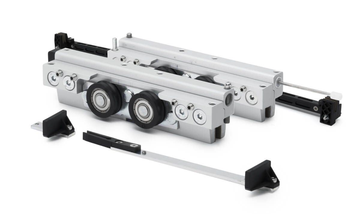 Innovative soft-closing technology integrates two nitrogen gas pistons and one oil-filled piston into a single unit.
