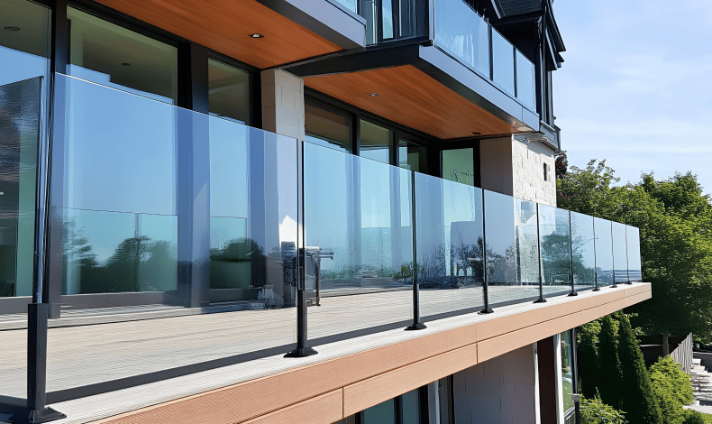glass balcony