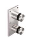 Round Standoff Fitting with Mounting Plate