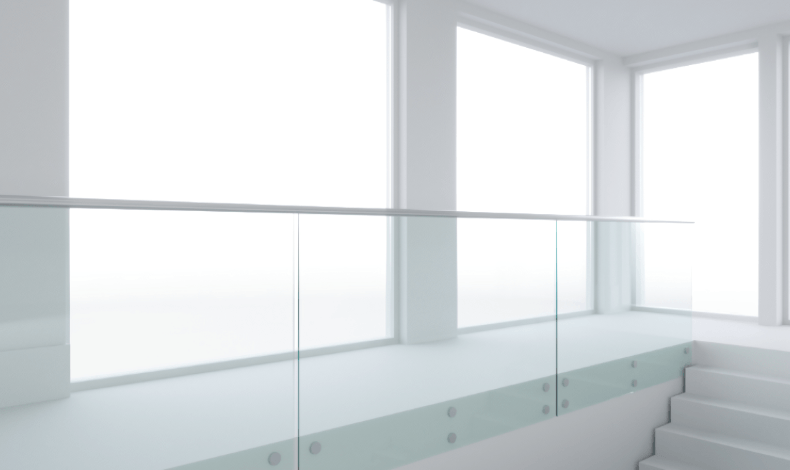 Point-Supported Railing System
