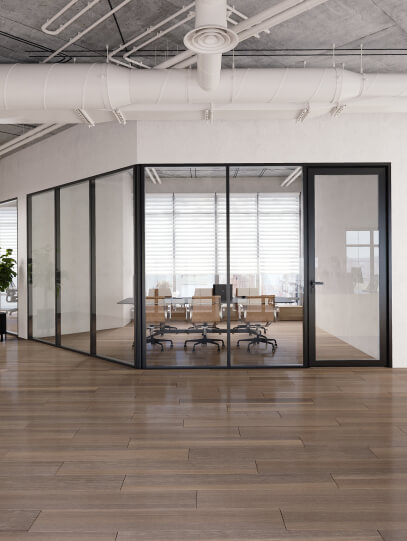 Kompas Storefront frameless
