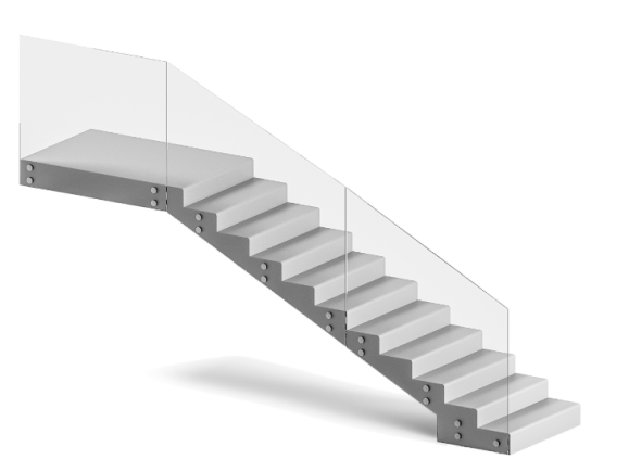 staircase point supported